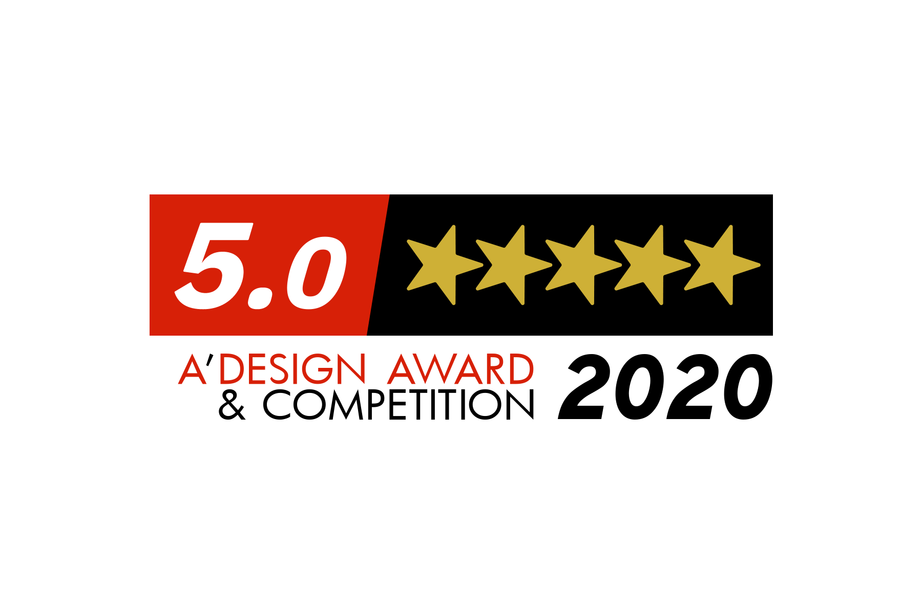 Platinum award from A'design